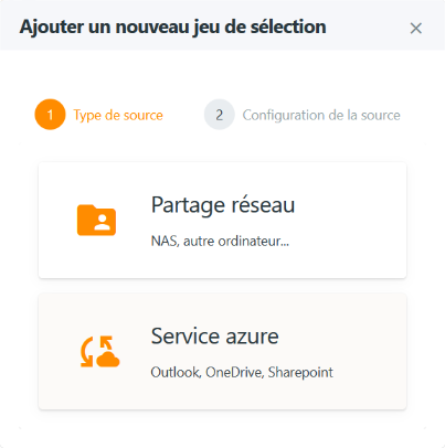 Nouvelle source de données